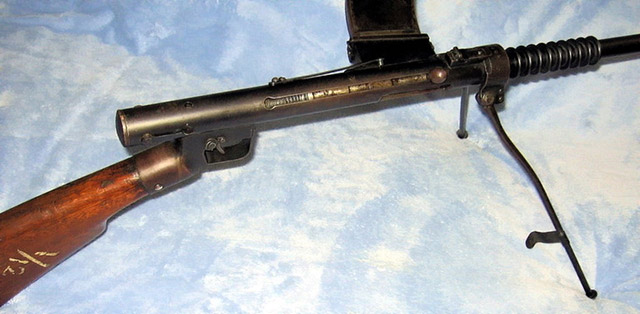 Учебный 6,5-мм пулемёт, вид справа