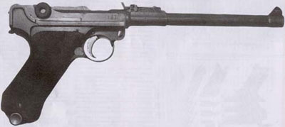 9-мм самозарядный пистолет системы Борхарра-Люгера обр. 1913 г. («Парабеллум», артиллерийская модель)