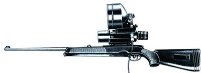 Снайперская винтовка SSG-69 с подсветочным ночным прицелом
