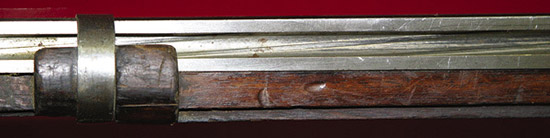 Нарезы в канале ствола «Нумер 2» спроектированы под свинцовую пулю, для 
предохранения от освинцовки пуля двигалась по каналу ствола, обернутая 
в специальную бумагу.
