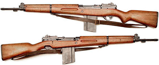 Конверсионная аргентинская модель SAFN-49 под патрон 7.62x51 и с магазином на 20 патронов