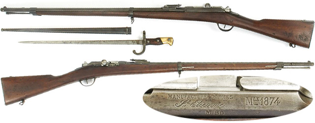 Fusil d'infanterie Gras Mle 1874 M80