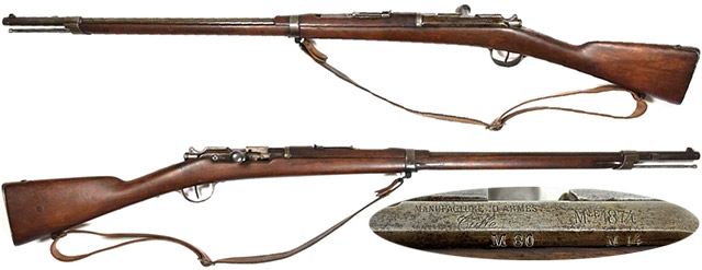 Fusil d'infanterie Gras Mle 1874 M80 M14