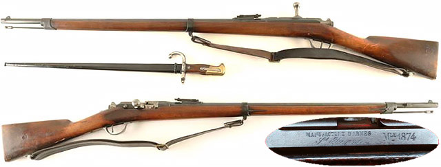Fusil d'infanterie Gras Mle 1874