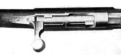 Вид сверху на затвор Mauser-Norris M 67/69