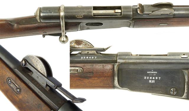 Repetiergewehr Vetterli Modell 
1881
