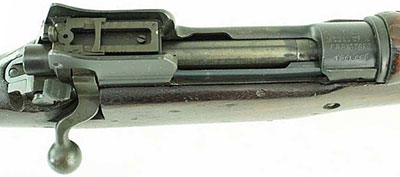 Вид на ствольную коробку US Rifle M1917