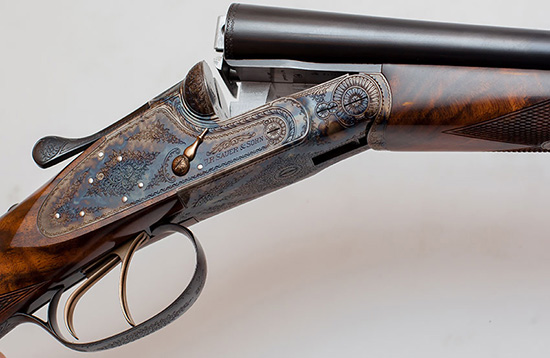 защитно-декоративная обработка металлических частей оружия