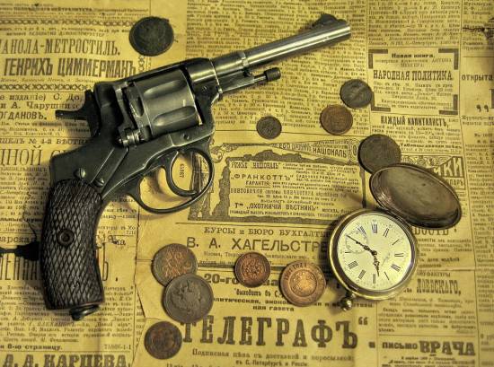 Наган - известный револьвер императорской России