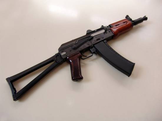 AKS-74U (with unfolded stock)