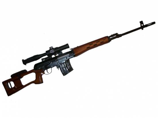 7,62-мм снайперская винтовка Драгунова (СВД)