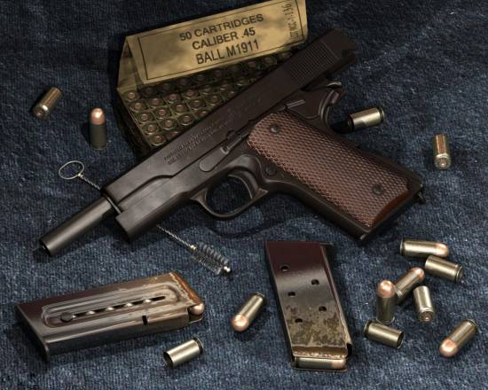 Colt 1911A1 (caliber .45)