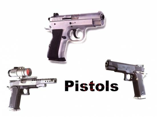 Pistols (large caliber)