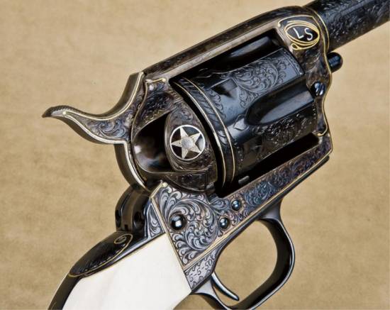 Colt SAA Sheriff’s Model revolver (caliber .45)