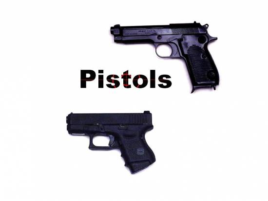 Pistols (self-loading weapon)