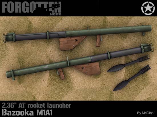 2.36" AT rocket launcher Bazooka M1A1