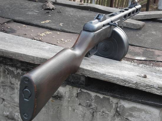 7,62-мм пистолет-пулемет системы Шпагина ППШ-41