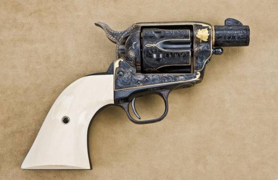 Colt SAA Sheriff’s Model revolver, 2” barrel