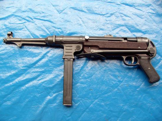 MP 40 (with stock folded)