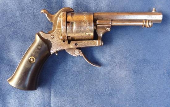 Revolver 7 mm systeme Lefaucheux