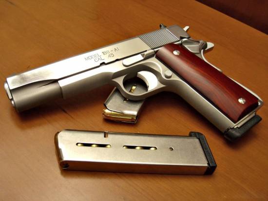 Colt M1911-A1 (caliber .45 ACP)