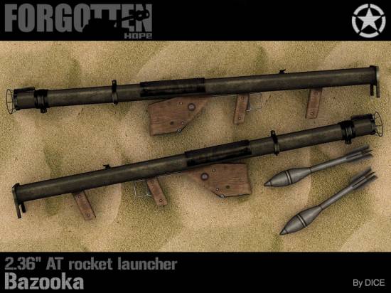 2.36" AT rocket launcher Bazooka