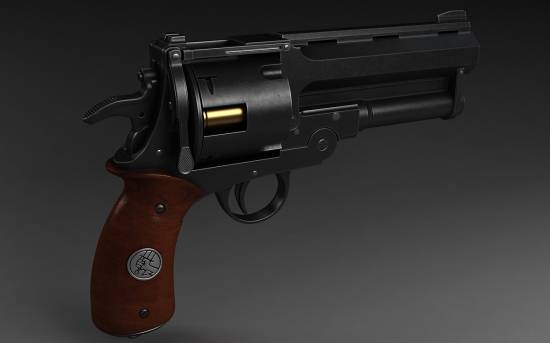 Hellboy Samaritan revolver