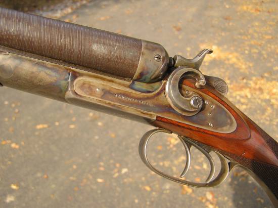 Remington M 1889 12 Ga. Grade 2 Hammer Gun (left)