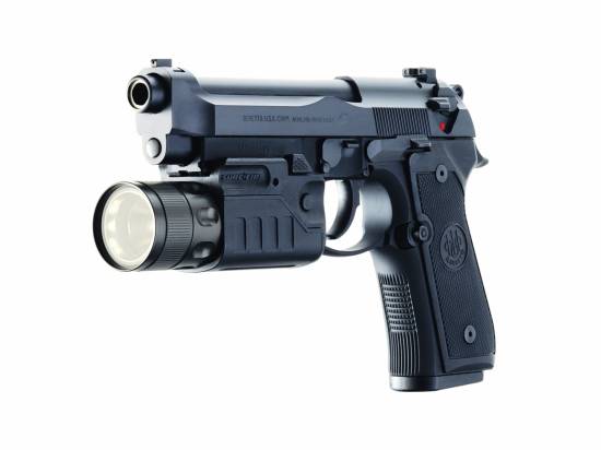 Beretta (pistol with underbarrel lamp)