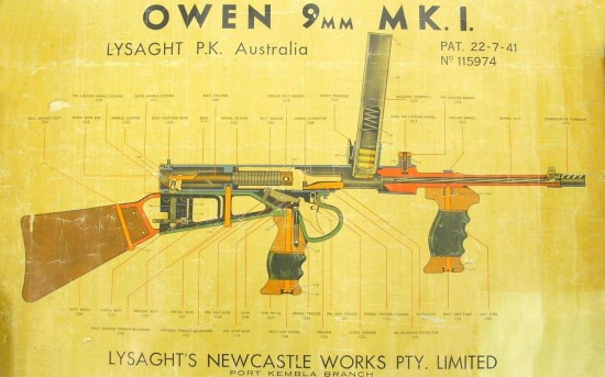 OWEN 9mm Mk I