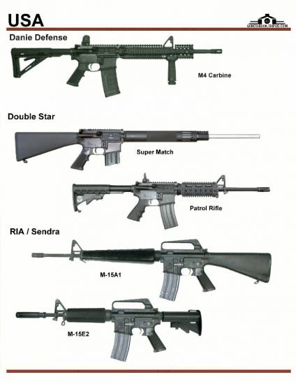 США: Danie Defense M-4 Carbine, Double Star ...