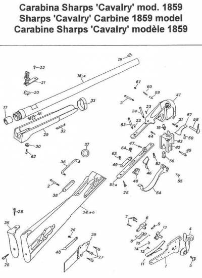 Sharps «Cavalry» Carbine 1859 model