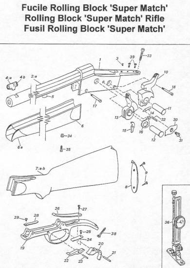 Rolling Block «Super Match» Rifle