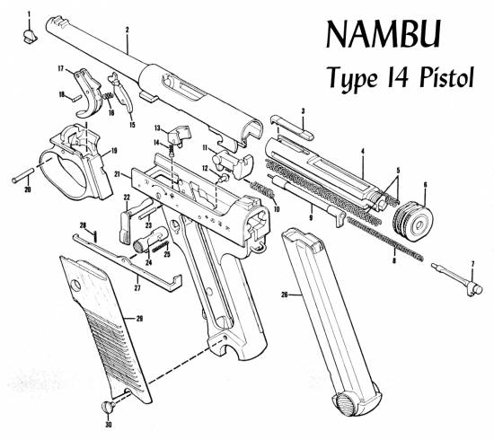 Nambu Type 14 Pistol