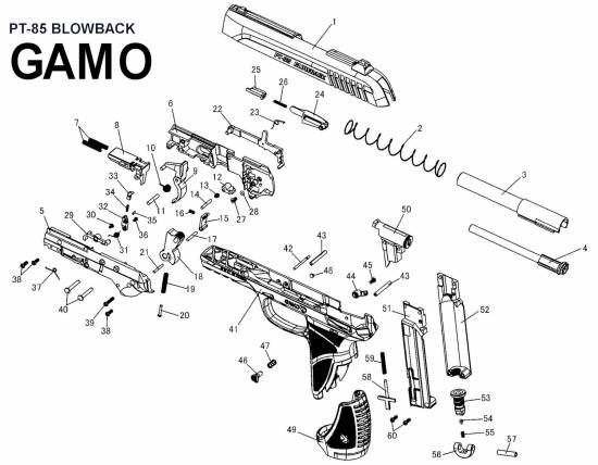 Gamo PT-85 Blowback