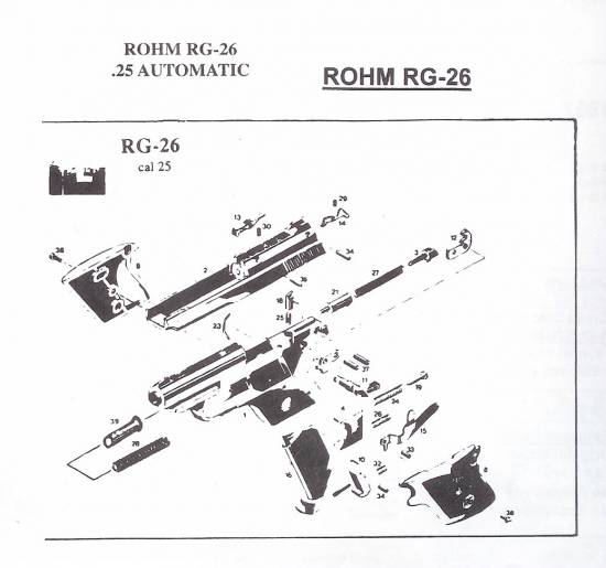 Rohm RG-26 .25 Automatic