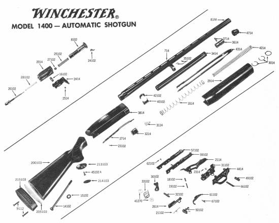 Winchester 1400 automat