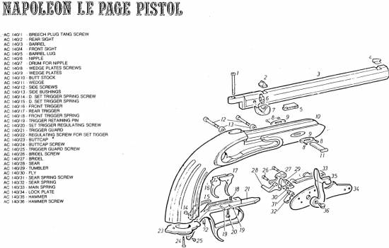 Napoleon Le Page Pistol