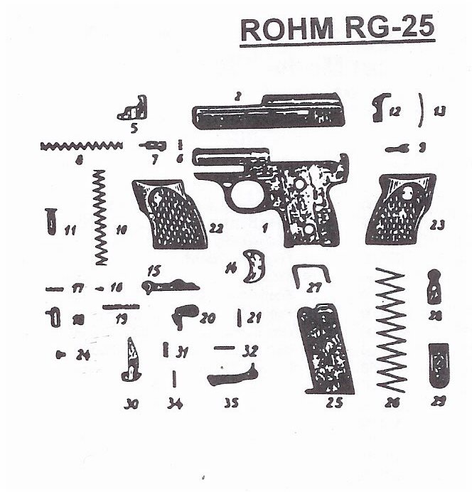Rohm RG-25 Automatic .25. 