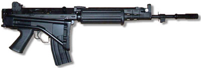 FN CAL со складным прикладом