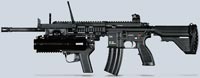 Штурмовая винтовка (автомат) Heckler & Koch HK416
