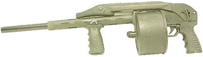 Streetsweeper американская копия ружья Striker имеет удлиненный ствол в соответствии законодательству США об оружии