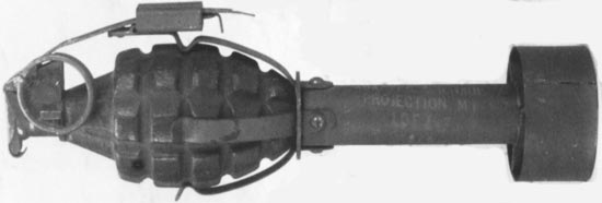 Mk2 с адаптетором (вариант винтовочной гранаты)