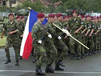 Чешские военнослужащие