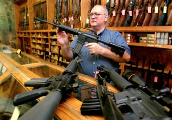 В США резко возросли объемы продаж огнестрельного оружия