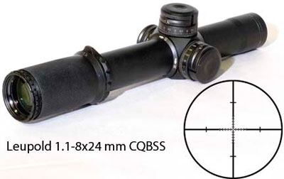 Leupold M8 1.1-8x24 мм CQBSS