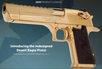 пистолет Desert Eagle калибра .50 AE