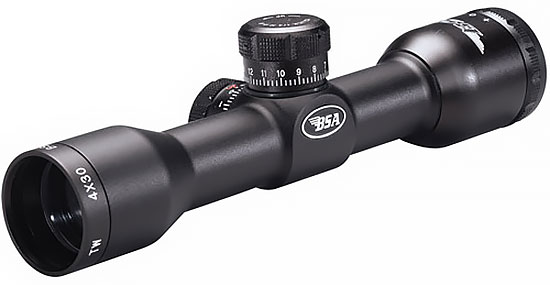 BSA Tactical Weapons 4x30mm Scope with Mil-Dot Reticle