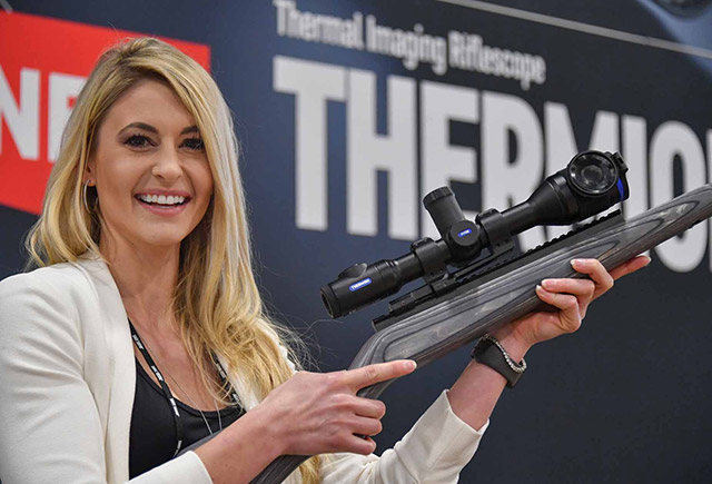 На выставке SHOT Show 2019 компания Pulsar представила свой инновационные тепловизионный винтовочный прицел Pulsar Thermion