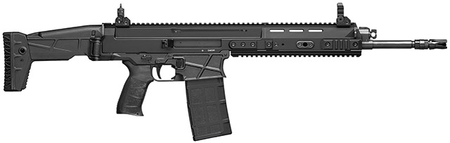 Новая винтовка CZ BREN 2 BR калибра 7,62x51 мм, вид справа